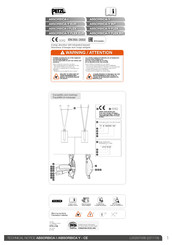 Petzl ABSORBICA-Y INT Technical Notice