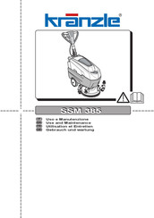Kränzle SSM 385 E Use And Maintenance