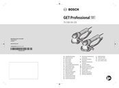 Bosch Professional GET 75-150 Original Instructions Manual