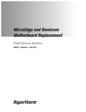 Hypertherm MicroEdge Field Service Bulletin