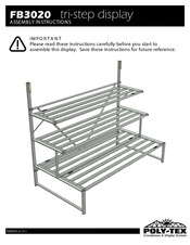 Poly-Tex FB3020 Assembly Instructions Manual