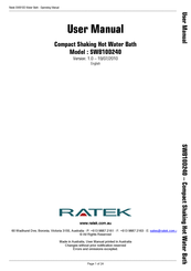 Ratek SWB10D240 User Manual