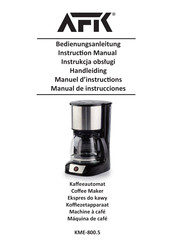 AFK KME-800.5 Instruction Manual