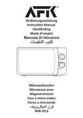 AFK MW-20.6 Instruction Manual