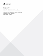 Vertiv NetSure 502NGFB Series Installation Manual