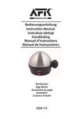 AFK EEK-7.5 Instruction Manual