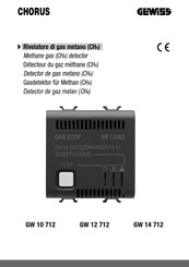 Gewiss GW 12 712 Manual
