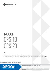 Pentair NOCCHI CPS 20 Manual