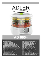 Adler AD 6654 User Manual