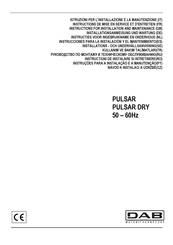 DAB PULSAR Instruction For Installation And Maintenance