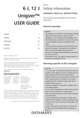 Datamars Unigizer 12 J User Manual