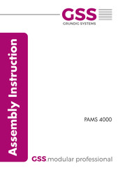 GSS PAMS 4000 Assembly Instruction Manual