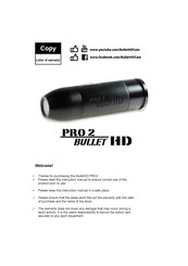 BulletHD PRO2 Instruction Manual
