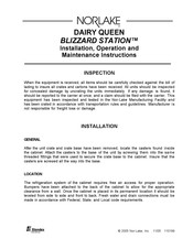 Standex Norlake DAIRY QUEEN
BLIZZARD STATION ZR112 Installation, Operation And Maintenance Instructions
