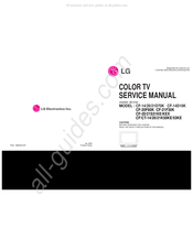 LG CF-21F30K Service Manual