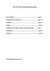 BYOC Octavefuzz Instructions Manual