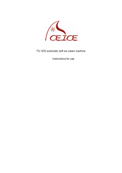 Ceice TS-1032 Instructions For Use Manual