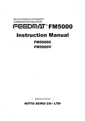 Nitto Seiko FEEDMAT FM5000 Series Instruction Manual