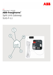 Abb free@home SUG-F-1.1 Product Manual