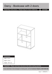 Argos Darcy 428/5890 Assembly Instructions Manual