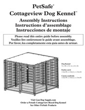 Petsafe Cottageview Assembly Instructions Manual