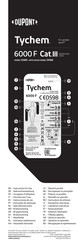 Dupont Tychem 6000 F Cat.III CHA5 Instructions For Use Manual