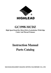 HIGHLEAD GC1998-MCDZ Instruction Manual