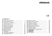 Otto Bock 17AF10 Series Instructions For Use Manual