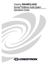 Crestron Sonnex SWAMP-24X8 Operation Manual