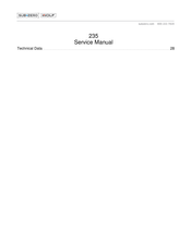 Sub-Zero 235 Service Manual