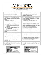 Mendota FV46 Installation And Operating Instructions Manual