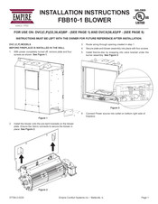 Empire Comfort Systems FBB10-1 Installation Instructions Manual