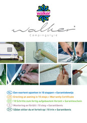 Walker Campingstyle Installation Instructions Manual