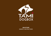 TAMI DOGBOX XXL Owner's Instructions Manual