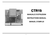 Leb Electronics CTR 19 Instruction Manual