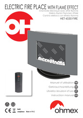 ohmex HET 4530 FIRE Instruction Manual