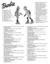 Barbie 77203 Instruction Sheet
