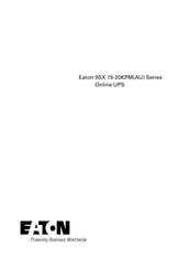 Eaton 9SX 15KPMAU Series User Manual