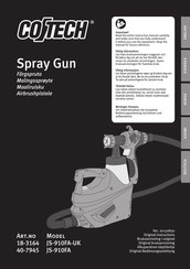 CO/Tech JS-910FA Original Instructions Manual