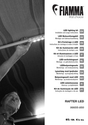 Fiamma RAFTER LED Installation And Usage Instructions