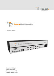 Ihse Draco MultiView 4K60 MV42-DPDH User Manual
