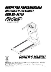 LifeGear 98105 Owner's Manual