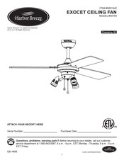 Harbor Breeze EXOCET 40764 Manual