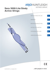 Arjohuntleigh Sara 3000 Instructions For Use Manual