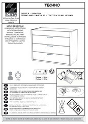 SCIAE TECHNO 3682 Assembling Instructions