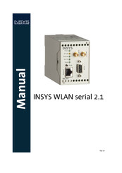 INSYS WLAN 2.1 Manual