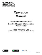 Myron L ULTRAPENX2 PTBT5 Operation Manual