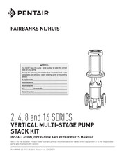 Pentair Fairbanks Nijhuis 2 Series Installation, Operation And Repair Manual