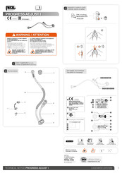 Petzl PROGRESS ADJUST I Technical Notice