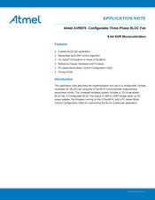 Atmel AVR675 Application Note